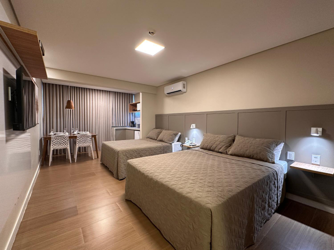 Bedroom 2, Flat Moderno e Confortavel no Coracao de Brasilia, Brasília