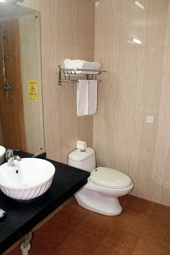 Bathroom 2, JIUJIANG Yuechen Boutique Hotel (Jiujiang Railway Station), Jiujiang
