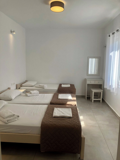 Bedroom 3, Golden Sun Hotel, South Aegean