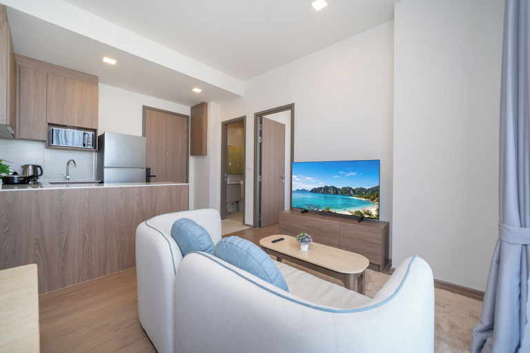 Living area 5, Canvas Condo New 2BR Near Beach 111-80, Pulau Phuket