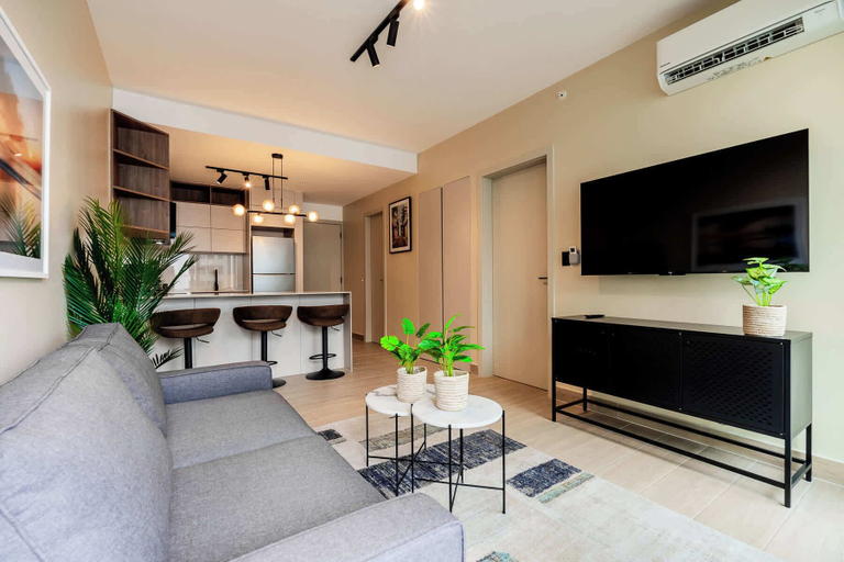 Room 3, w Stylish 1BR w Balcony in San Francisco, Panamá
