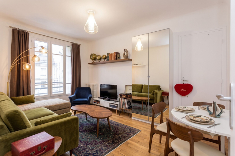 Living area, Celine 6, Paris