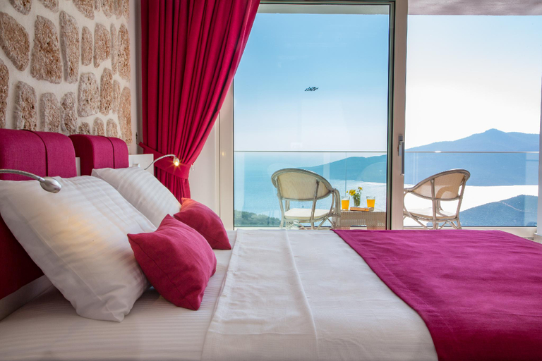 Bedroom 2, Villa La Mer Azur Kalkan, Kaş