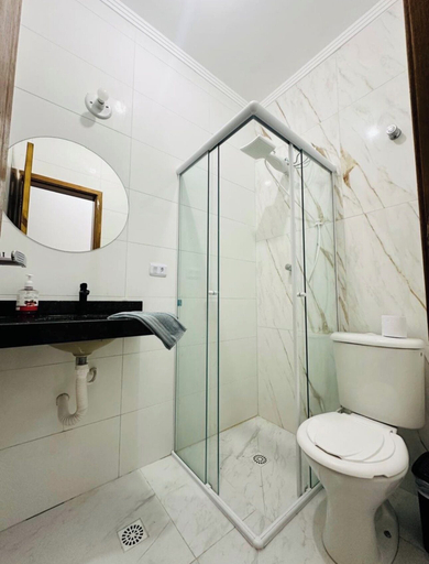 Bathroom, LAAR HOTEL, Praia Grande