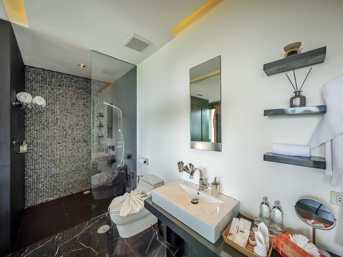Bathroom 4, Villa Yang - Luxury Cliffside Pool I Sunset View, Phuket Island