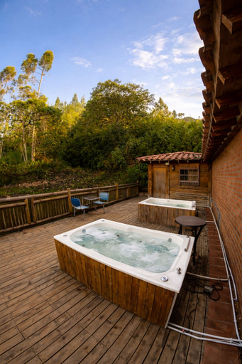 Sport & Beauty 5, Refugio Natural - Guarne - Cabañas Ecológicas con Jacuzzi e hidromasaje, Guarne