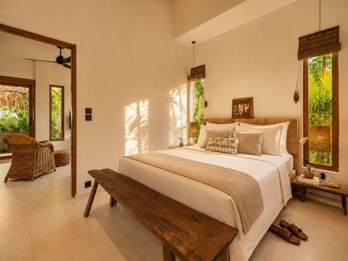 Room 4, Rice Field Villa with Rooftop Jacuzzi, Badung
