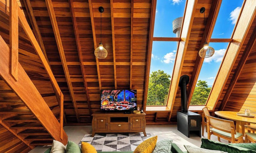 Living area 4, Chalés da Lagoa - Imaruí/SC, Imaruí