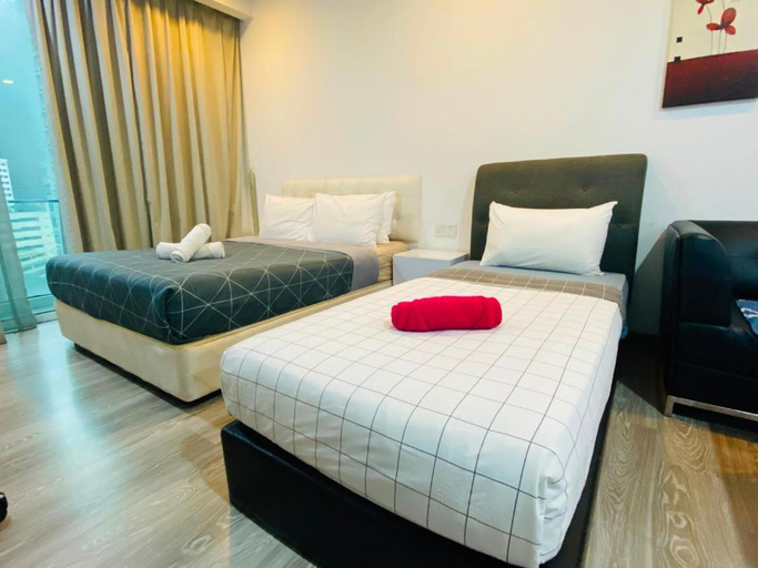 Bedroom 2, One Bukit Ceylon At Pavilion Bukit Bintang, Kuala Lumpur