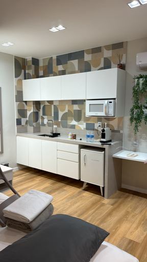 Private kitchen, flat NL 105, Guarabira