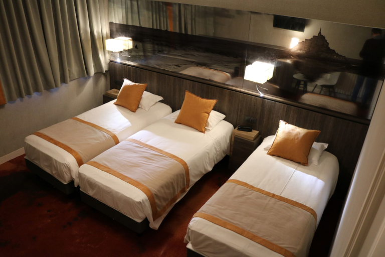 Bedroom 3, Hôtel de la Digue, Manche