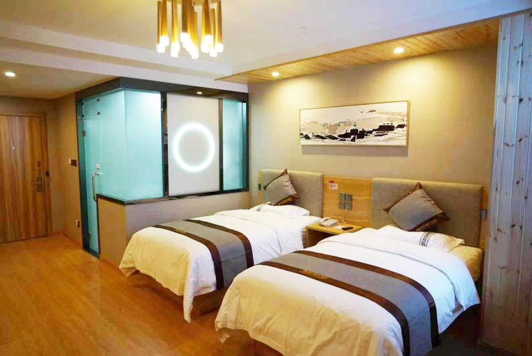 Bedroom 2, Urban Garden Hotel Qihe Changao International, Dezhou