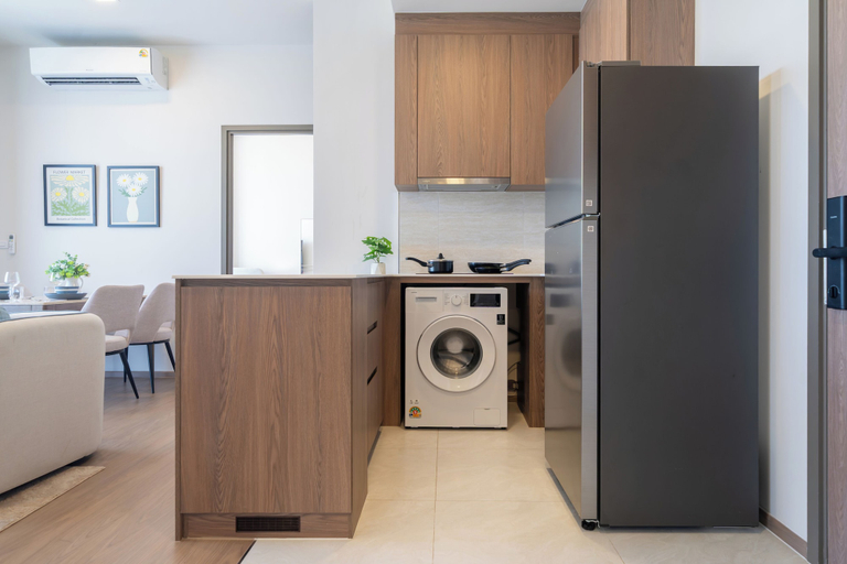 Private kitchen 4, Canvas Condo New 2BR Near Beach 111-80, Pulau Phuket