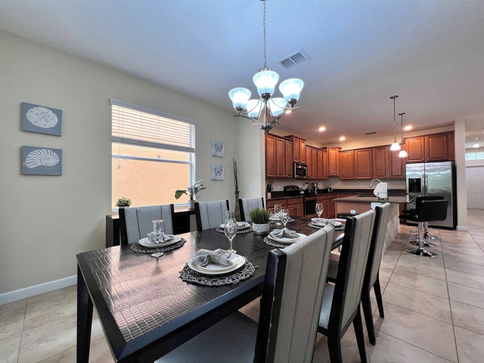 In-room dining, Pp2904 - 6BR House With Pool Near Disney Parks, Osceola
