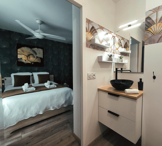Bedroom 2, Les Treilles de Salies - Spa et sauna interieur, Pyrénées-Atlantiques