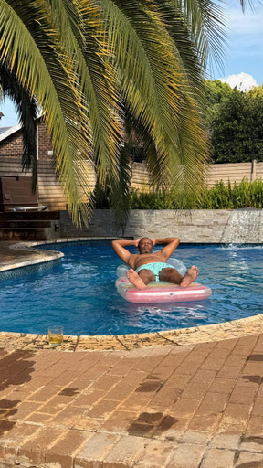 Swimming pool, Luxurious 4-Bedroom House Rental with Pool Access in Ngaka Modiri Molema, Ngaka Modiri Molema