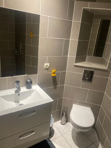 Bathroom 2, Logement F2 avec piscine, Haut-Rhin