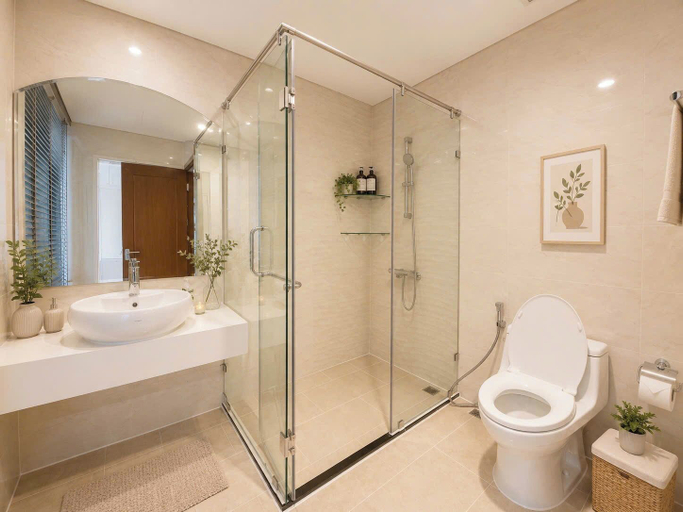 Bathroom 4, Bayhomes Central Park Serviced Apartment, Bình Thạnh