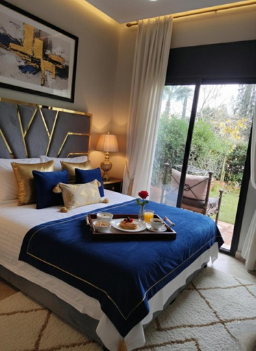 Bedroom 3, Atlas Golf Resort with Terrace and Pools, Marrakech