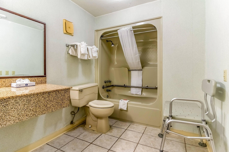 Bathroom 3, Econo Lodge Whiteville, Columbus