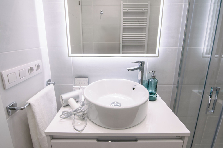 Bathroom 2, Apartamentos Casalarreina, La Rioja