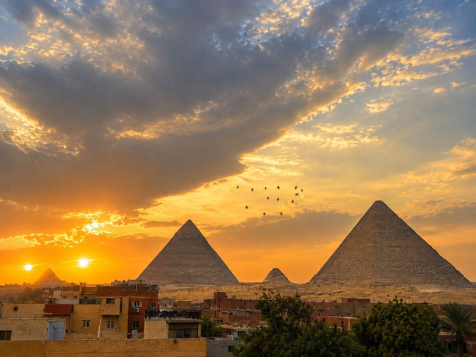 Exterior & Views 2, Flower Pyramids Inn, Al-Ahram
