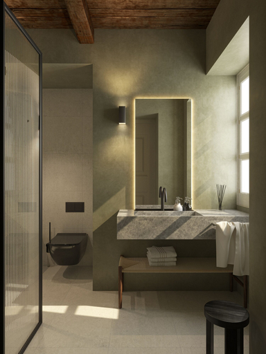 Bathroom 3, Borgo Monchiero Heritage by Atmosphere, Cuneo