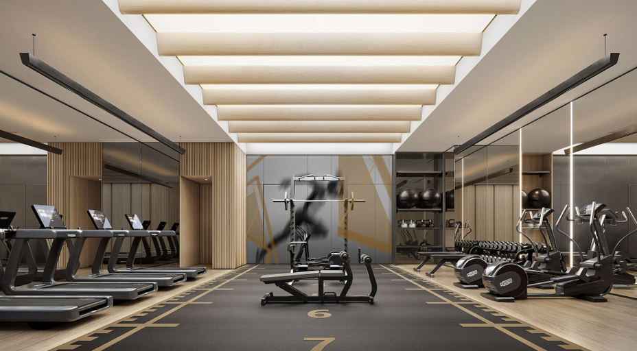 Fitness facility, Courtyard by Marriott Rizhao, Rizhao