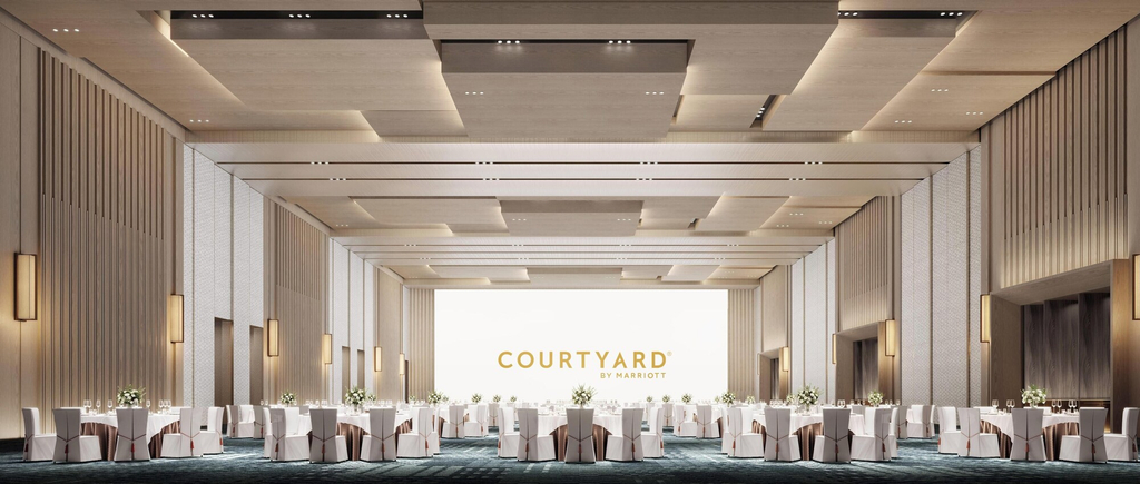 Banquet hall, Courtyard by Marriott Rizhao, Rizhao