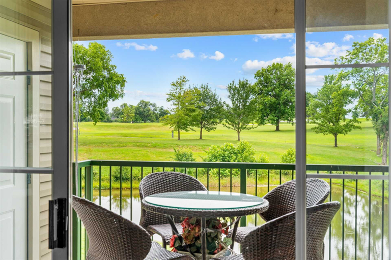 View from room 2, Pond View Escape - Resort Access, Taney
