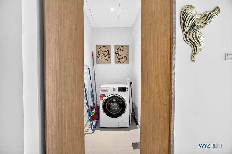 Laundry room, 2BR BLVD Heights 41F Pool Gym & Skyline, Dubai