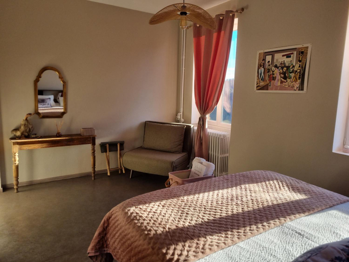 Bedroom 4, Auberge La Tete En L'Air, Bas-Rhin