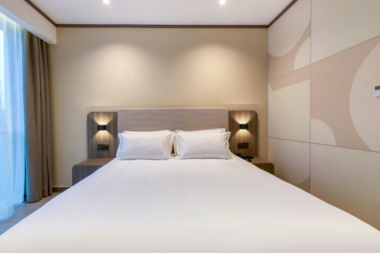 Bedroom 3, Hanting Hotel Hangzhou Fuyang Intime, Hangzhou