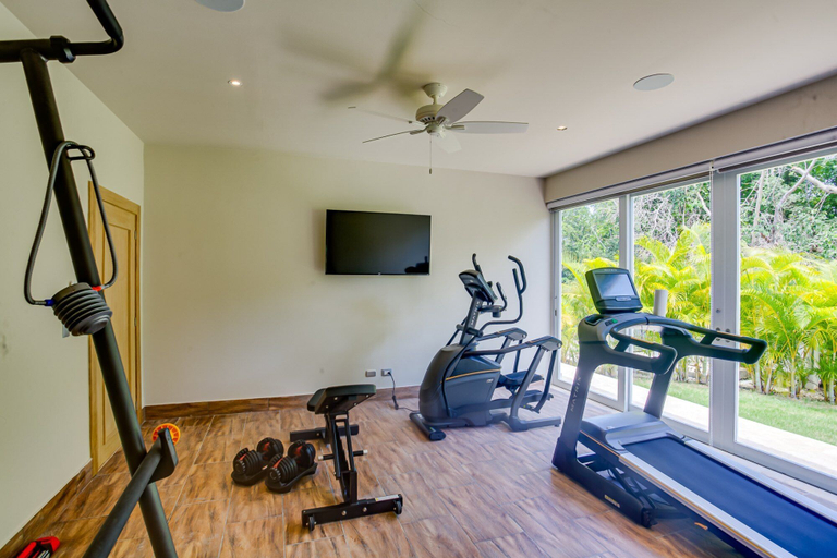 Fitness facility 5, Luxury 8BR Villa Hacienda Punta Cana, Salvaleon de Higuey