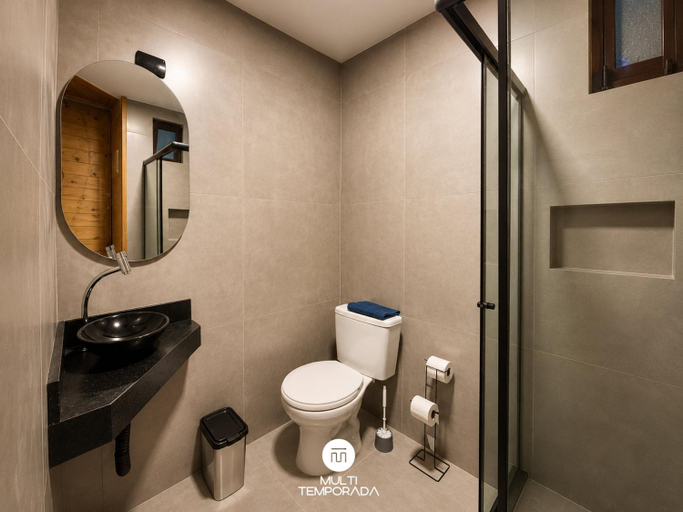 Bathroom 2, Lugar ao Sol - Flats - Praia do Rosa - SC, Imbituba