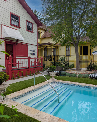 Swimming pool 3, The Arthur Blair Historic Inn, Los Angeles