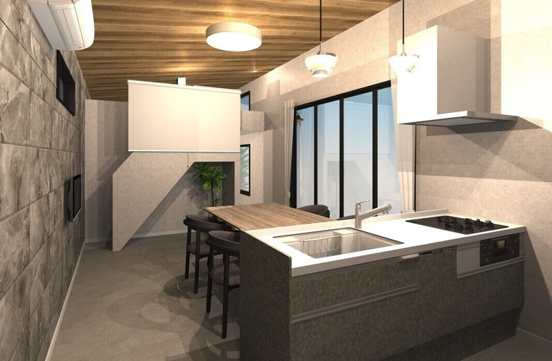 Private kitchen 3, Solana Private Villa Minami-Alps, Minami-Alps