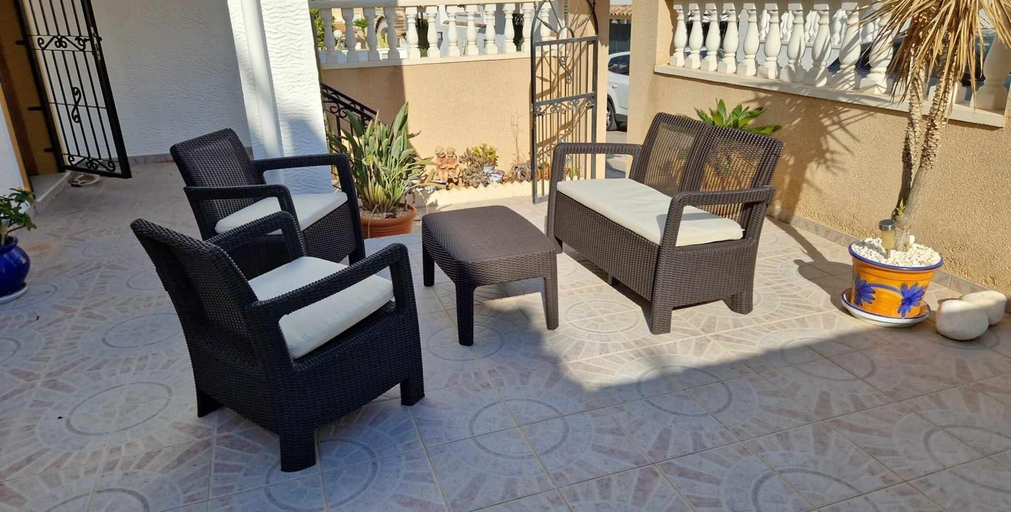 Terrace/patio 2, Orihuela - Sleeps 6 - Pool - Parking - Petfriendly, Alicante