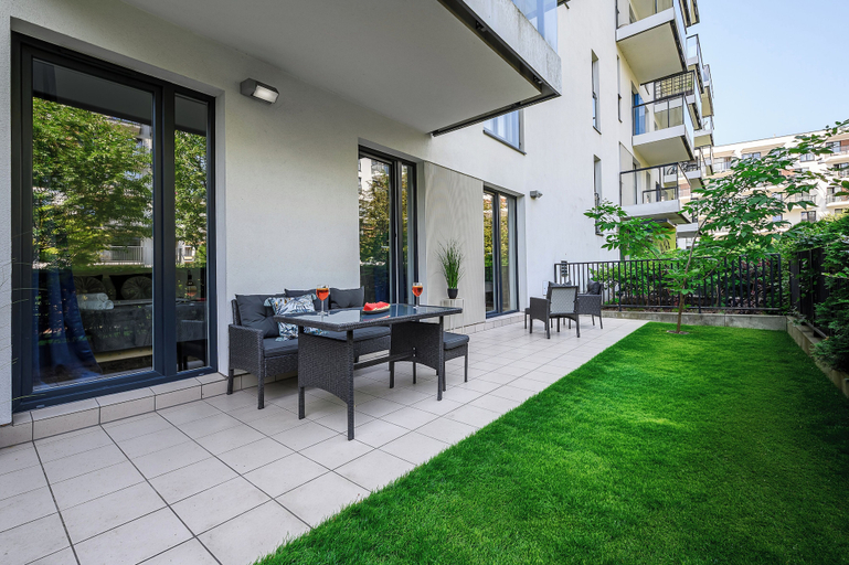 Terrace/patio 3, Lumina 2BR Apart with Two Patio, Warsaw