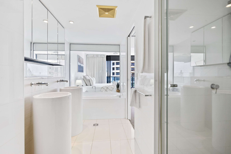 Bathroom 3, Oracle Resort, Broadbeach - Q Stay, Gold Coast
