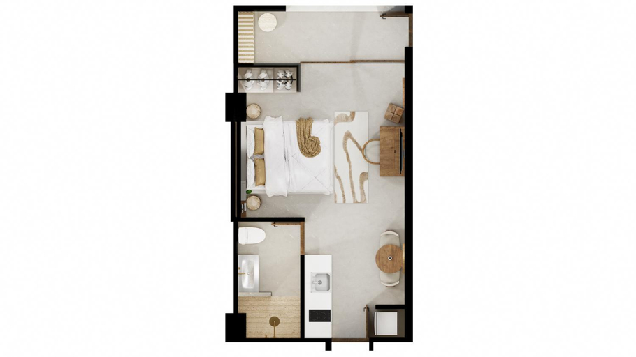 Floor plans, Atrium Lombok, Lombok