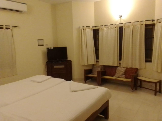 Bedroom 2, Coral Shelters Service Apartments Thuvariman, Madurai