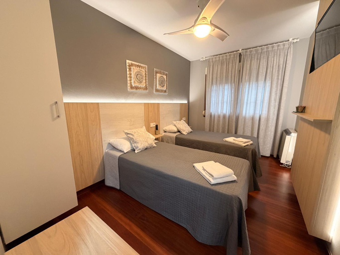 Bedroom 4, Grupo Arcanos Pension Atenea & Via Romana, Pontevedra