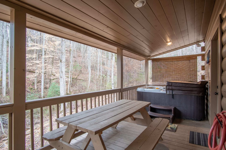 Interior 2, Cozy Hot Tub Cabin!, Swain