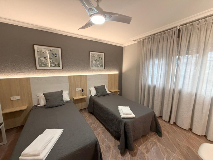 Bedroom 3, Grupo Arcanos Pension Atenea & Via Romana, Pontevedra