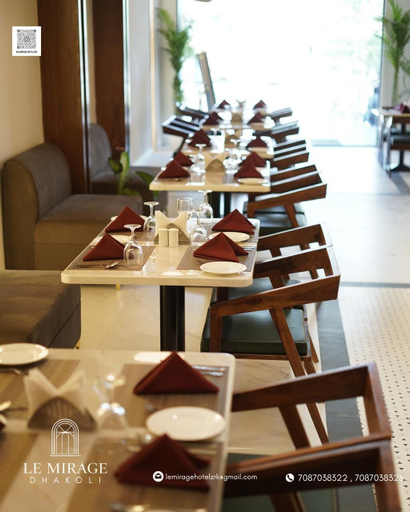 Dining 3, Hotel Le Mirage, Sahibzada Ajit Singh Nagar