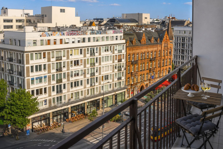 View from room, Lumina 2-room Apart with Balcony Center, Warsaw