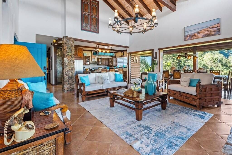 Living area, Villa Cielo, Jarabacoa