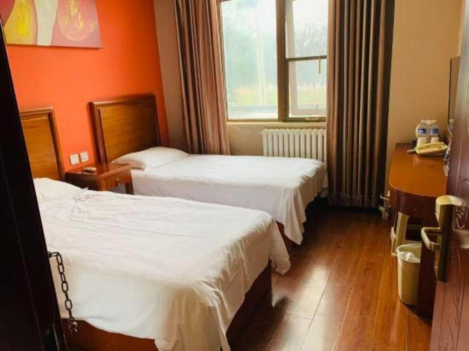 Bedroom 2, Shell Beijing Changping District Chengnan Street Nanhaozhuang Village Hotel, Beijing