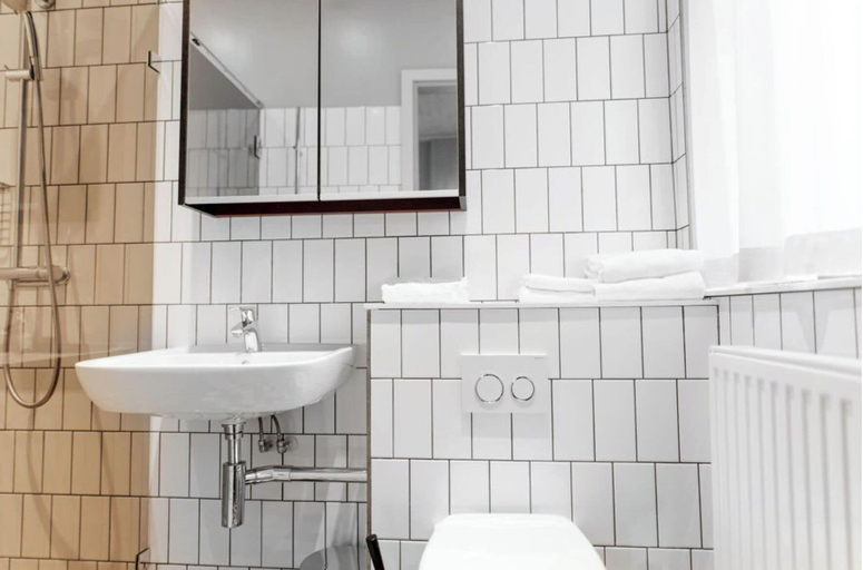 Bathroom 5, Asplund Hotel Apartments, Solna